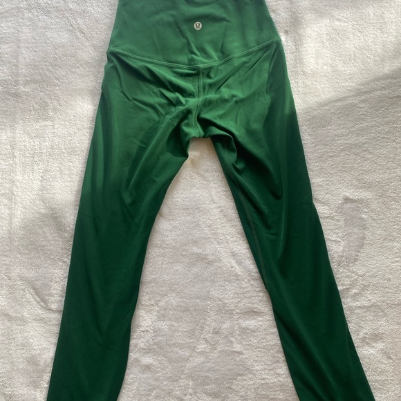 Lululemon Green Capri - Picture 2 of 3